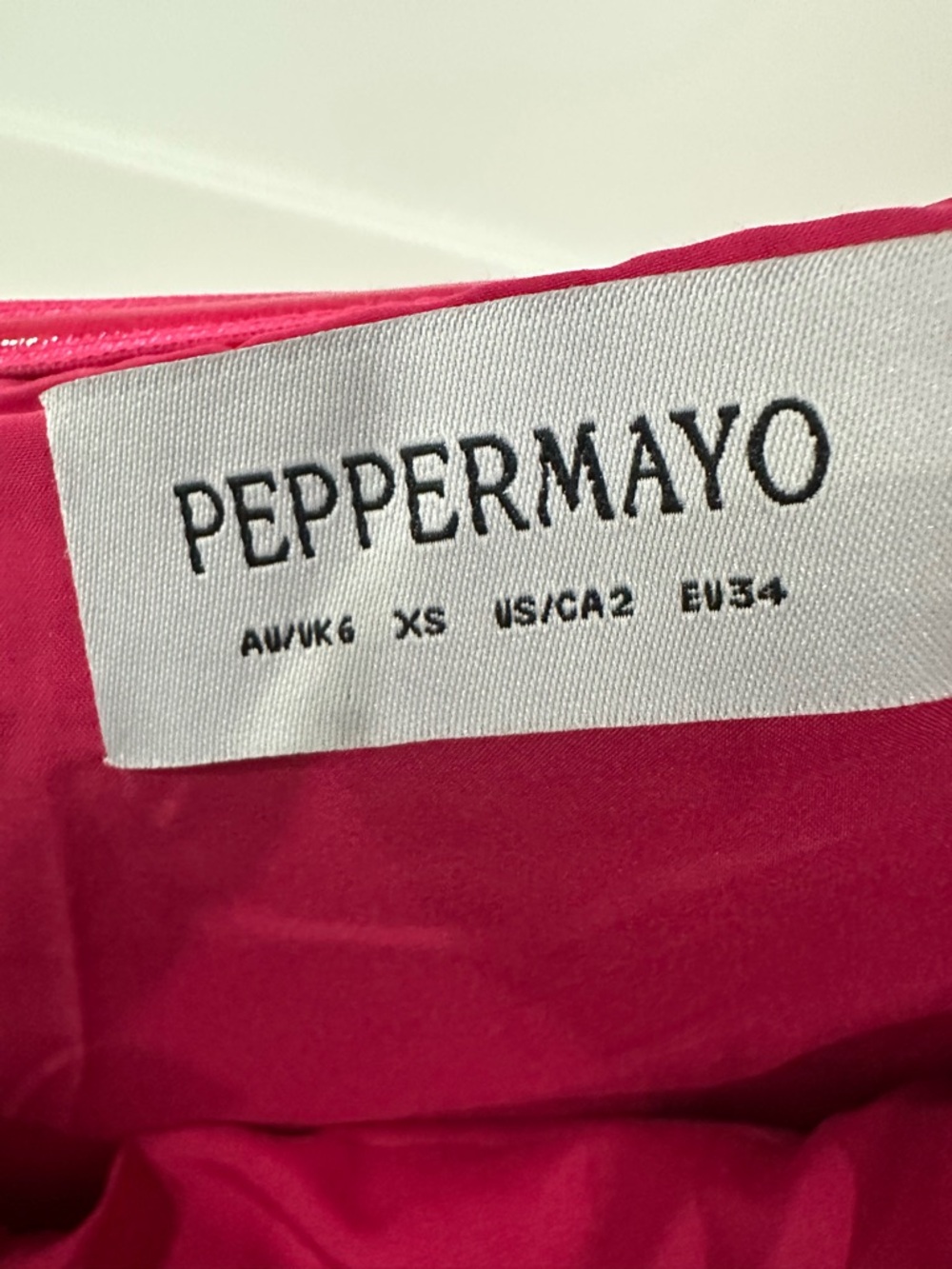 PEPPERMAYO floral dress strapless size XS - Picture 5 of 6